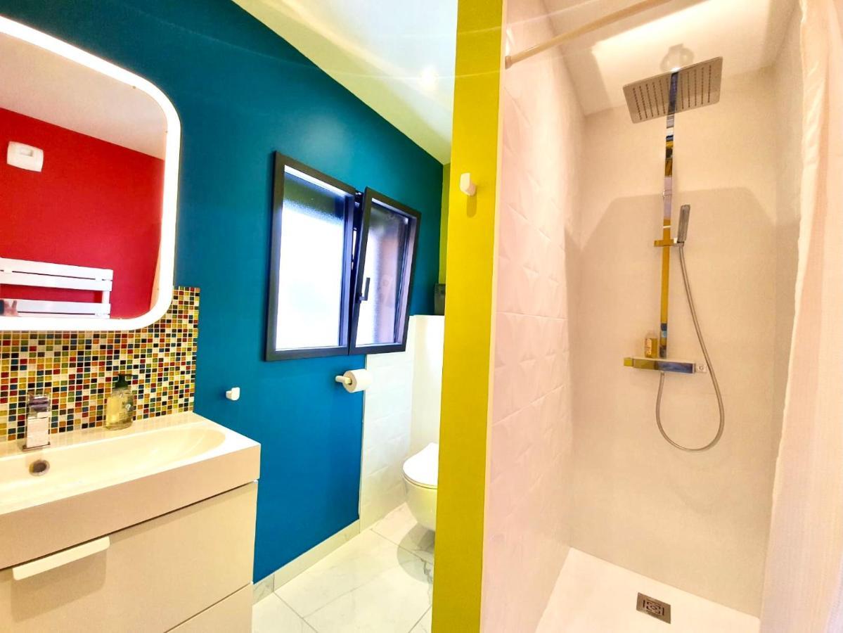 La Maison Pop Appartement Meuble Independant Avec Jardin Romans-sur-Isere Exterior photo