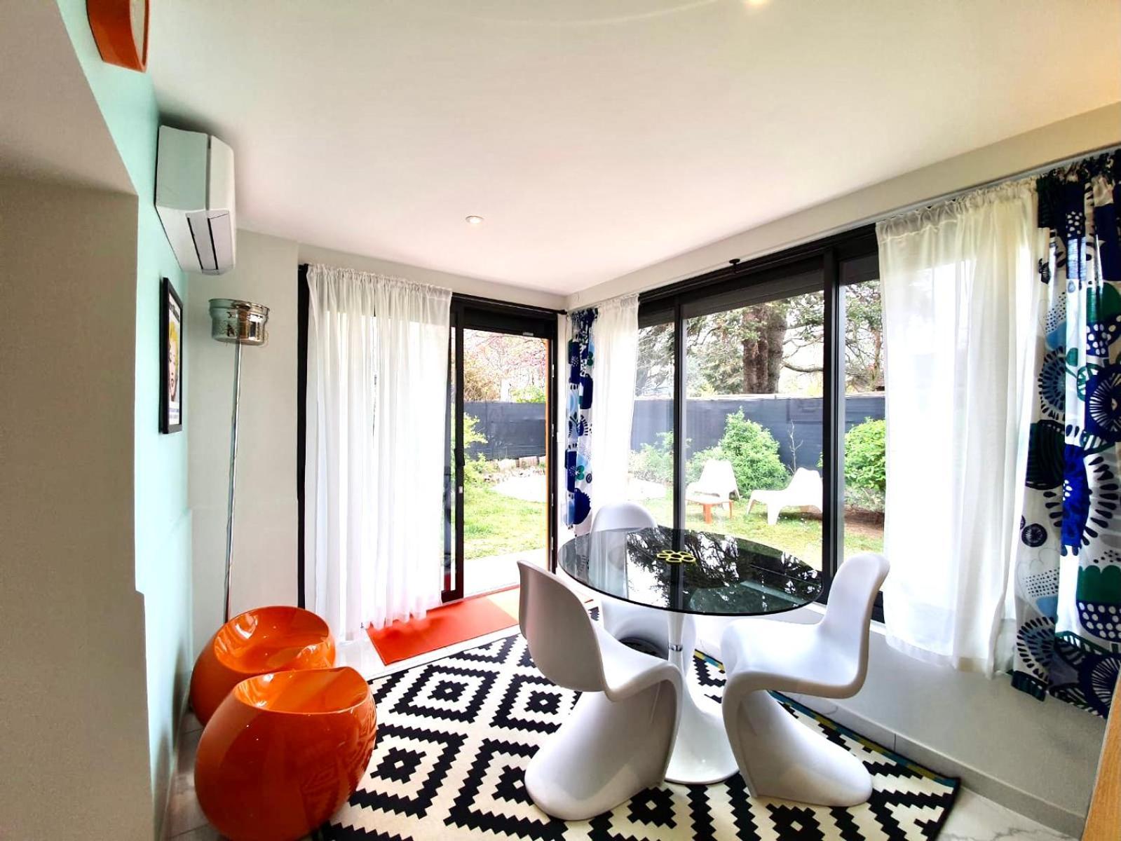 La Maison Pop Appartement Meuble Independant Avec Jardin Romans-sur-Isere Exterior photo