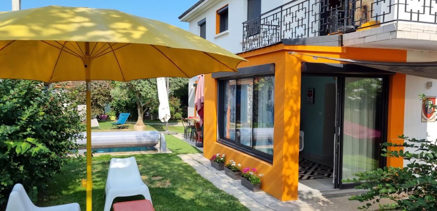 La Maison Pop Appartement Meuble Independant Avec Jardin Romans-sur-Isere Exterior photo